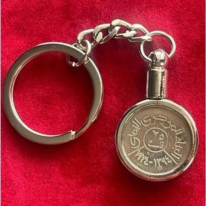 Rare find Foreign coin keychain